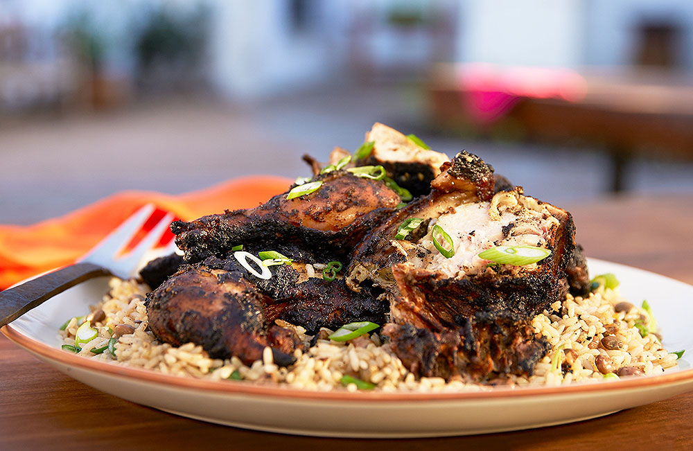 Jerk Chicken Dinner